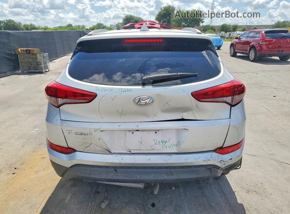 KM8J33A43JU654740 2018 HYUNDAI TUCSON Silver Vista trasera