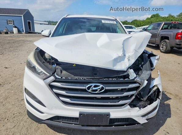 KM8J33A43JU692517 2018 HYUNDAI TUCSON White Vista frontal