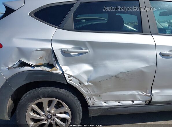 KM8J33A44GU076799 2016 HYUNDAI TUCSON Silver Դիմացի տեսք