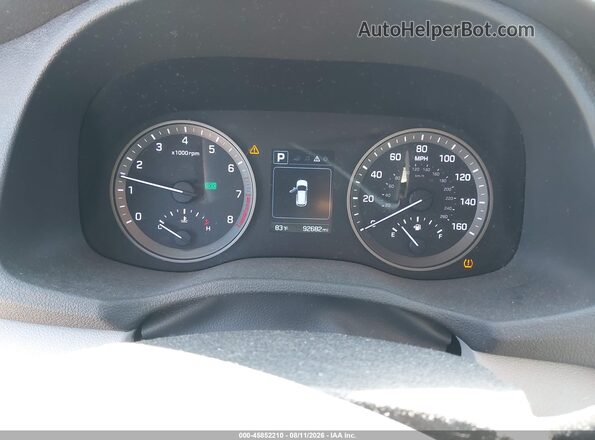 KM8J33A44GU076799 2016 HYUNDAI TUCSON Silver Հետևի նստատեղերի տեսք
