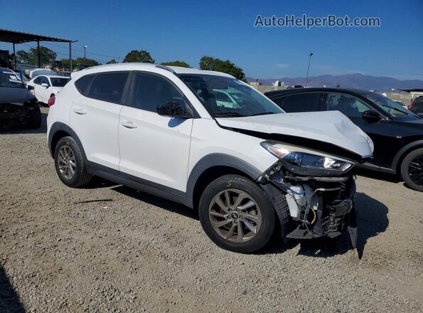 KM8J33A44GU175803 2016 HYUNDAI TUCSON Белый Передняя правая четверть