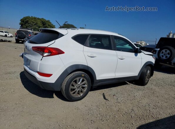 KM8J33A44GU175803 2016 HYUNDAI TUCSON Белый Задняя правая четверть