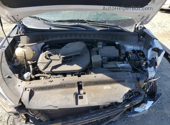 KM8J33A44GU175803 2016 HYUNDAI TUCSON Белый Вид подкапотного пространства