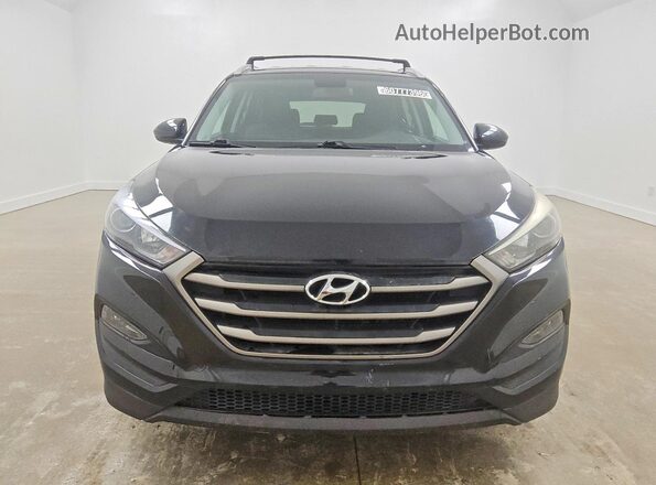 KM8J33A44GU230461 2016 HYUNDAI TUCSON Black Դիմացի տեսք