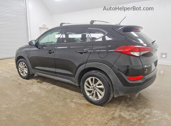 KM8J33A44GU230461 2016 HYUNDAI TUCSON Black Հետևի ձախ