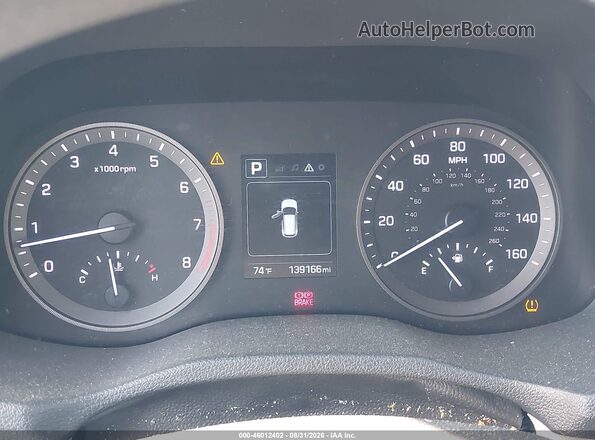 KM8J33A44JU684863 2018 HYUNDAI TUCSON Black Вид задніх сидінь