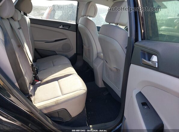 KM8J33A44JU684863 2018 HYUNDAI TUCSON Black Вид наклейки з VIN-кодом
