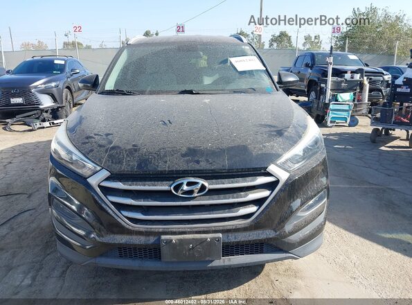 KM8J33A44JU684863 2018 HYUNDAI TUCSON Black Вид спереду