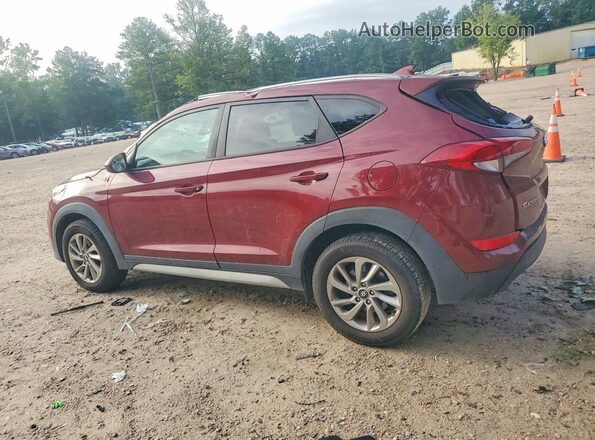 KM8J33A44JU832073 2018 HYUNDAI TUCSON Red Tył lewy