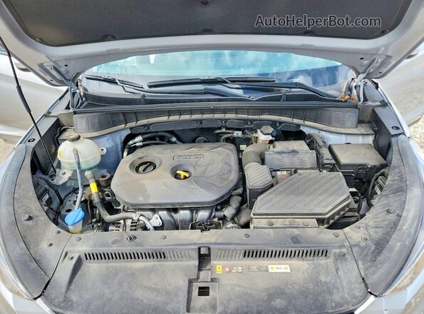 KM8J33A44LU110895 2020 HYUNDAI TUCSON Silver Widok wnętrza z tyłu