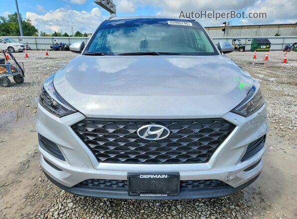 KM8J33A44LU110895 2020 HYUNDAI TUCSON Silver Widok z przodu