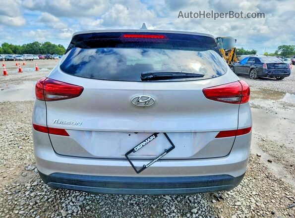 KM8J33A44LU110895 2020 HYUNDAI TUCSON Silver Widok z tyłu