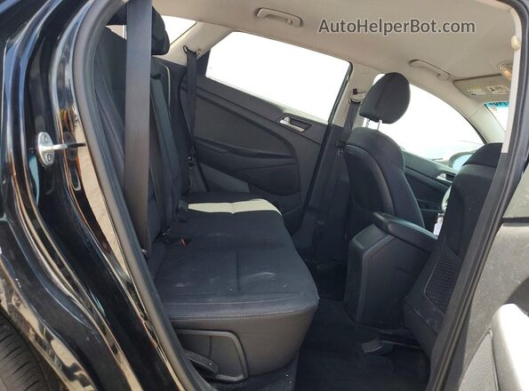 KM8J33A44LU214478 2020 HYUNDAI TUCSON Black Вид задньої частини салону