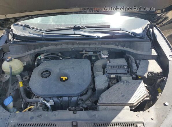 KM8J33A44LU214478 2020 HYUNDAI TUCSON Black Вид підкапотного простору