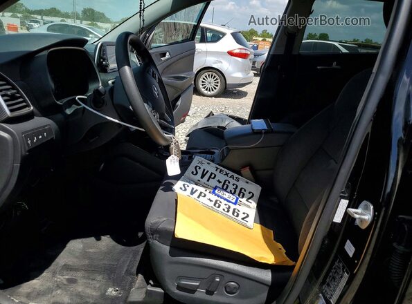 KM8J33A44LU214478 2020 HYUNDAI TUCSON Black Вид салону спереду