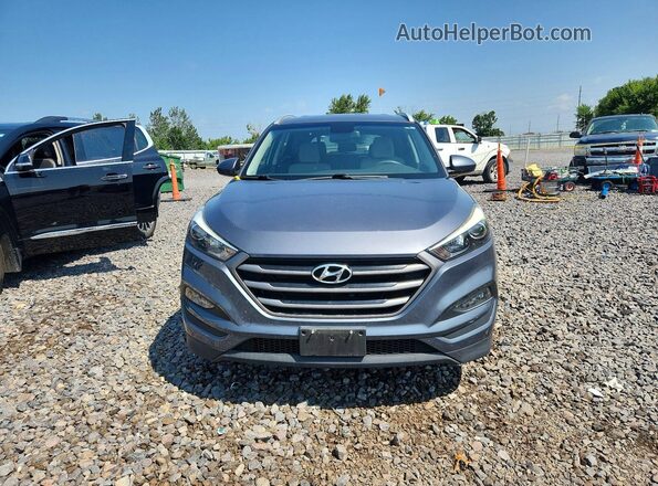 KM8J33A45GU104061 2016 HYUNDAI TUCSON Серый Вид спереди