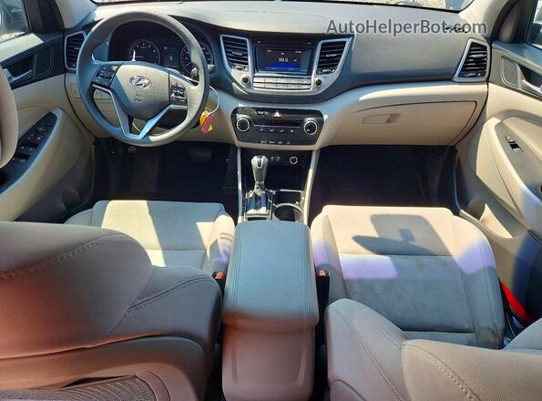 KM8J33A45GU104061 2016 HYUNDAI TUCSON Серый Вид панели приборов