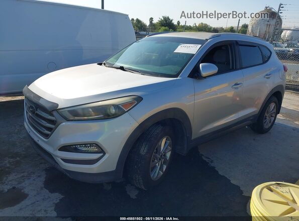 KM8J33A45GU174143 2016 HYUNDAI TUCSON Серый Передняя левая четверть