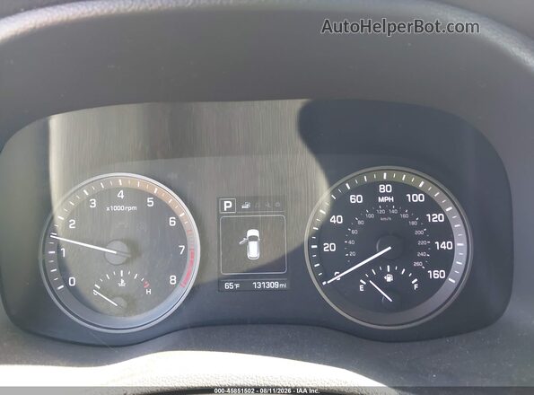 KM8J33A45GU174143 2016 HYUNDAI TUCSON Серый Вид задних сидений