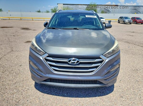 KM8J33A45HU496394 2017 HYUNDAI TUCSON Gray Դիմացի տեսք