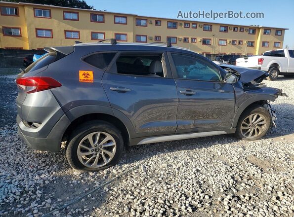 KM8J33A45JU608617 2018 HYUNDAI TUCSON Gray უკანა მარჯვენა