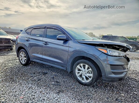KM8J33A45KU056103 2019 HYUNDAI TUCSON Gray Delantero derecho