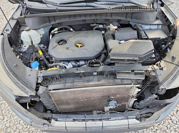 KM8J33A45KU056103 2019 HYUNDAI TUCSON Gray Vista del compartimento del motor