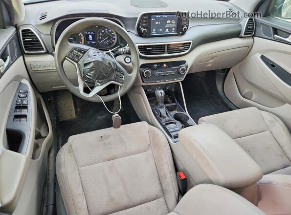 KM8J33A45KU056103 2019 HYUNDAI TUCSON Gray Vista del salpicadero