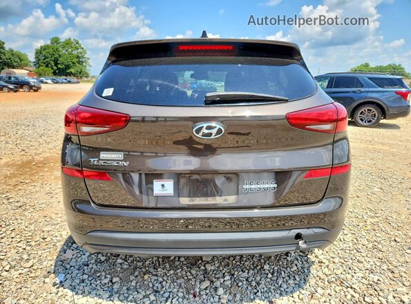 KM8J33A45LU128449 2020 HYUNDAI TUCSON Brown Widok z tyłu