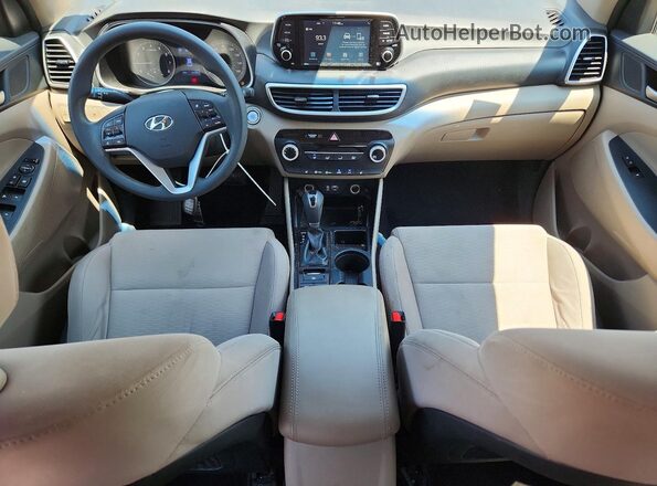 KM8J33A45LU128449 2020 HYUNDAI TUCSON Brown Widok deski rozdzielczej