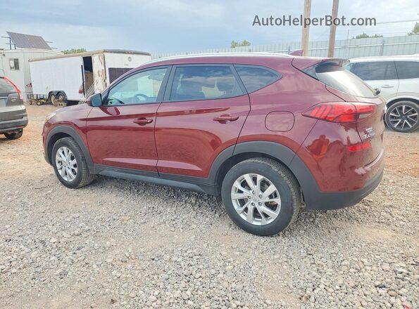 KM8J33A45LU170779 2020 HYUNDAI TUCSON Burgundy Rear left