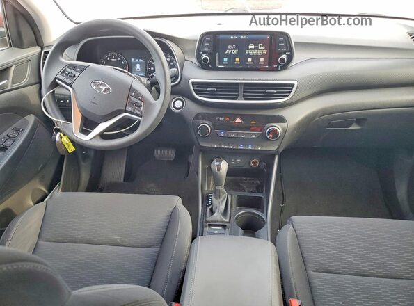 KM8J33A45LU170779 2020 HYUNDAI TUCSON Burgundy Dashboard view
