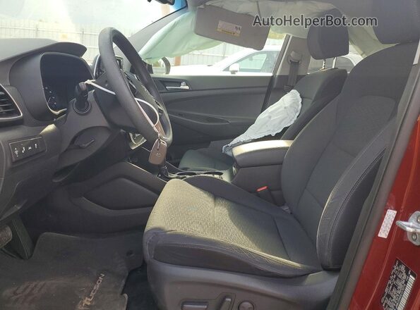 KM8J33A45LU170779 2020 HYUNDAI TUCSON Burgundy Front interior view