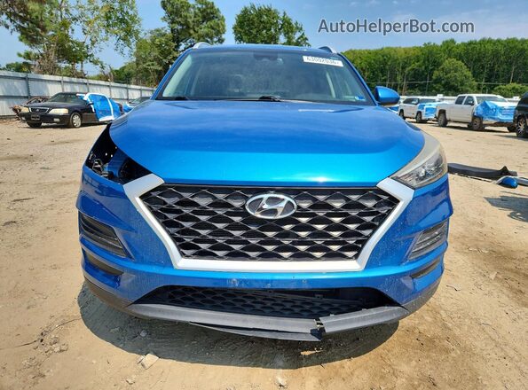 KM8J33A45LU230348 2020 HYUNDAI TUCSON Blue Widok z przodu