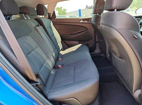 KM8J33A45LU230348 2020 HYUNDAI TUCSON Blue Widok wnętrza z tyłu