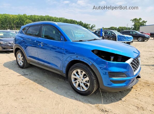 KM8J33A45LU230348 2020 HYUNDAI TUCSON Blue Przód prawy