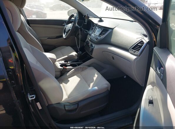 KM8J33A46GU092423 2016 HYUNDAI TUCSON Черный Вид салона спереди