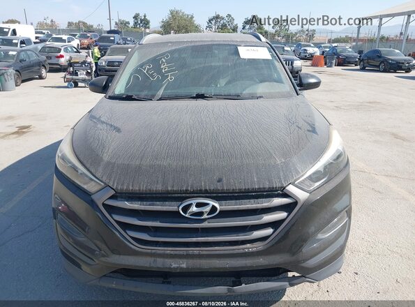 KM8J33A46GU092423 2016 HYUNDAI TUCSON Черный Вид щитка приборов