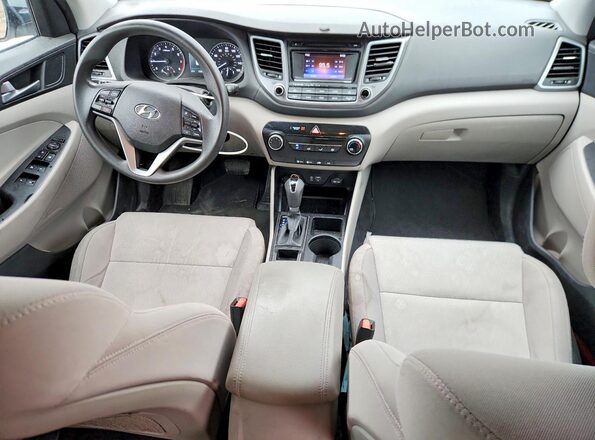 KM8J33A46GU100651 2016 HYUNDAI TUCSON Silver წინა პანელის ხედი