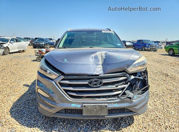 KM8J33A46GU139014 2016 HYUNDAI TUCSON Gray Vista frontal