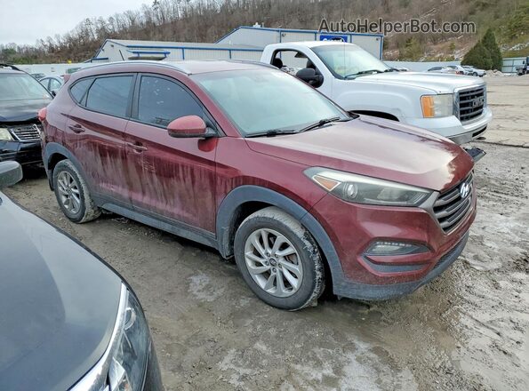 KM8J33A46GU200894 2016 HYUNDAI TUCSON Burgundy Передня права чверть