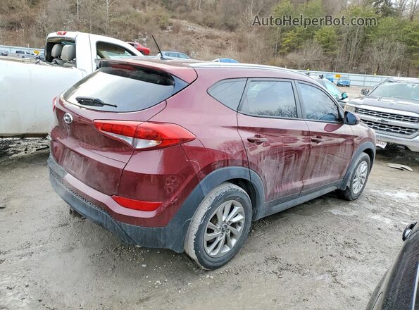 KM8J33A46GU200894 2016 HYUNDAI TUCSON Burgundy Задня права чверть