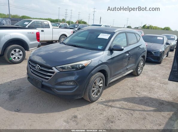 KM8J33A46HU462206 2017 HYUNDAI TUCSON Серый Передняя левая четверть