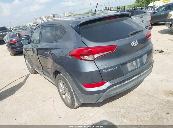 KM8J33A46HU462206 2017 HYUNDAI TUCSON Серый Задняя левая четверть