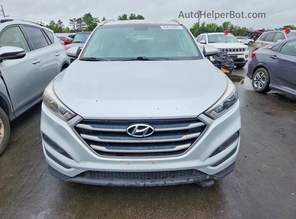 KM8J33A46JU707382 2018 HYUNDAI TUCSON Silver Vista frontal