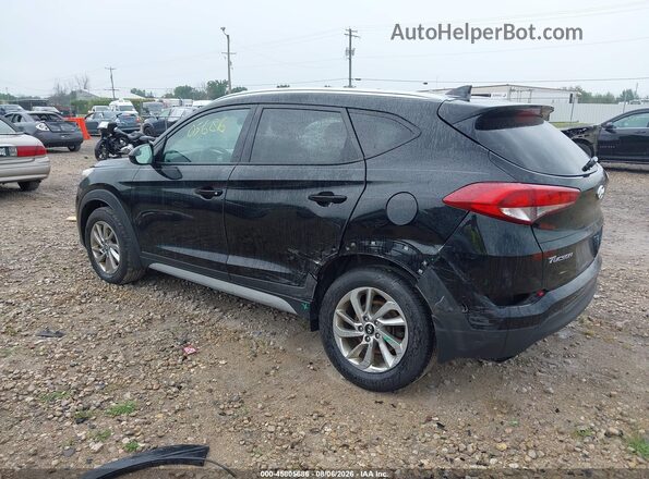 KM8J33A46JU794023 2018 HYUNDAI TUCSON Черный Задняя левая четверть