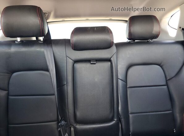 KM8J33A46JU836142 2018 HYUNDAI TUCSON Red უკანა სავარძლების ხედი
