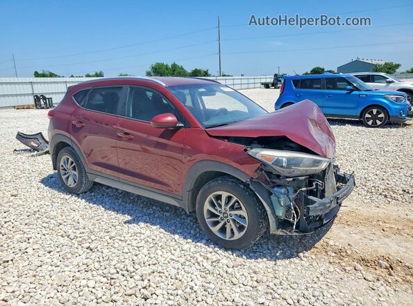 KM8J33A46JU836142 2018 HYUNDAI TUCSON Red წინა მარჯვენა