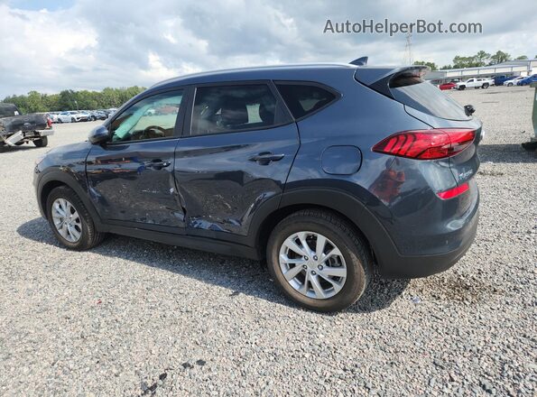 KM8J33A46KU965273 2019 HYUNDAI TUCSON Blue Trasero izquierdo