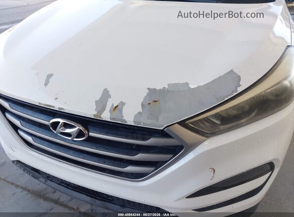 KM8J33A47HU506844 2017 HYUNDAI TUCSON White Вид спереду
